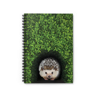 Hedgehog notebook. Perfect gift for nature lovers.
