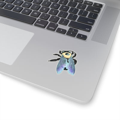 Bumblebee sticker. Bumblebee laptop sticker.