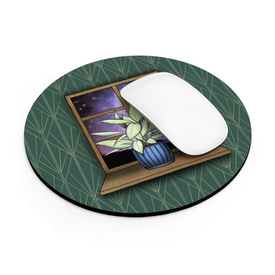 Houseplant Dreams Mouse Pad (two shapes)