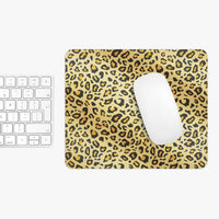 Cheetah print mousepad