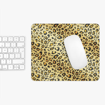 Cheetah print mousepad