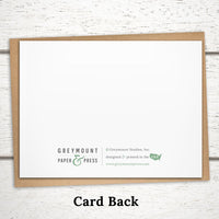 New Baby Card: "A New Baby!"