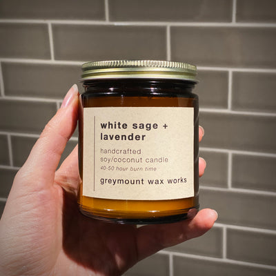 Handmade candles in Albany NY. Soy candles made with natural wax, both coconut wax and soy.
