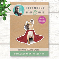 French Bulldog Sticker. Frenchie Sticker.