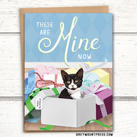 cat card, Funny cat birthday card for cat lovers, funny cat birthday cards, cat lovers birthday cards, funny birthday cards for friends