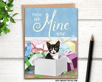 cat card, funny cat birthday cards for cat lovers, Funny birthday cards for friends