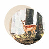 Deer coaster set of paper bar coasters.