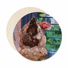 Chicken coaster set. Chicken coasters.