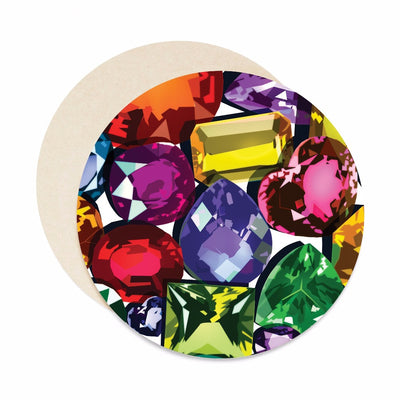jewels coaster set. Gemstone coasters
