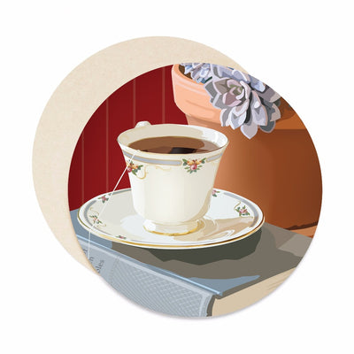 teacup coaster set