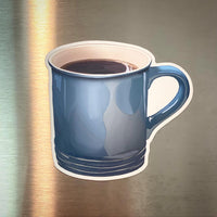 Coffee mug magnet.