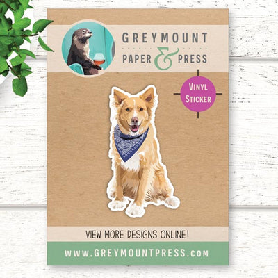 Dog: Gibson Sticker