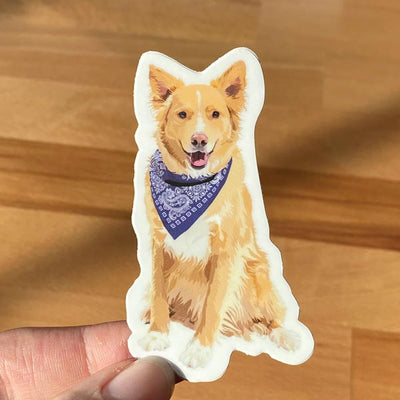 Dog: Gibson Sticker
