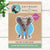 Elephant Magnet: Tutu Elephant