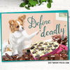 Funny dog card for valentine's day Papillon, platonic valentine's day card, funny birthday cards for friends, funny cards for friends, funny dog birthday cards