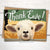 Lamb "Thank Ewe" Funny Thank You Card