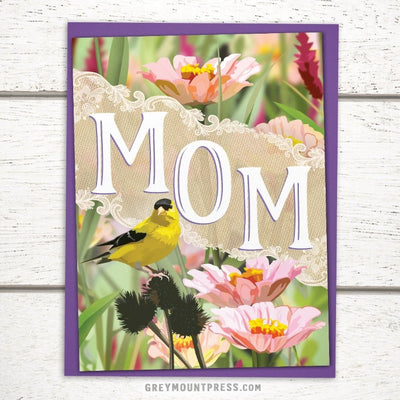 happy mothers day card, happy mothers day cards, card with goldfinch in a garden, mother day cards, mothers day cards, unique mother's day cards, mother's day cards, happy mother's day cards, happy mothers day greeting card