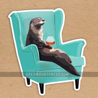 Otter Sticker: Otter laptop sticker