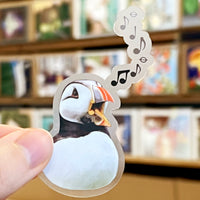 Puffin sticker. Gifts for bird lovers.