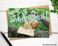 Snail mail card for friend