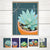 Succulent notelet set with 5 designs
