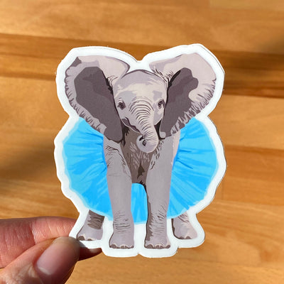 Elephant Magnet: Tutu Elephant