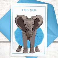Funny elephant card for friends, Funny Cards for Friends