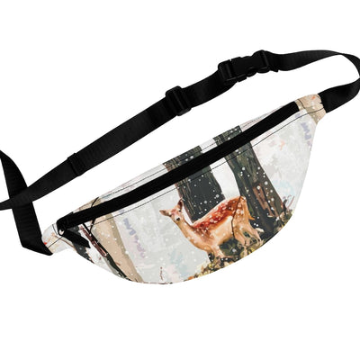 Deer Fanny Pack, Fanny pack with deer design, Deer waist pack