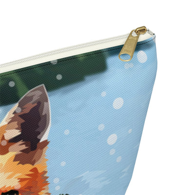 Fox Stand-Up Zip Pouch