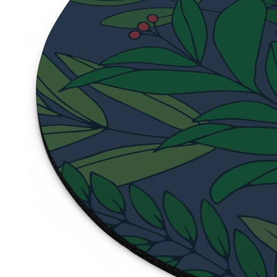 Deep Floral Mouse Pad (two shapes)