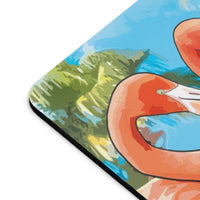 Flamingoes Mouse Pad (two shapes)