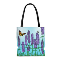Butterfly tote bags. Garden tote bag