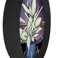 Houseplant Dreams Wall Clock