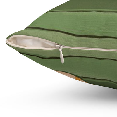 Fat Cat Throw Pillow