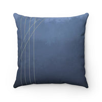 Blue Throw Pillow