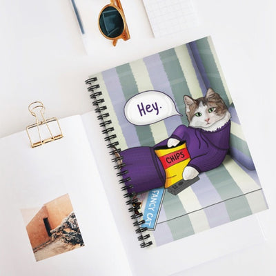 cat notebook, funny cat notebooks for school