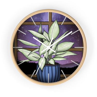 Houseplant Dreams Wall Clock