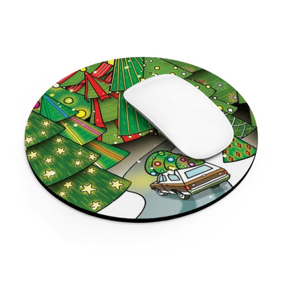 Winter Wonderland Holiday Mouse Pad (two shapes)