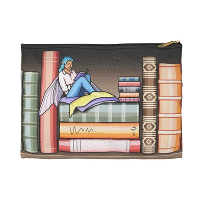 Bookshelf Magic Zip Accessory Pouch