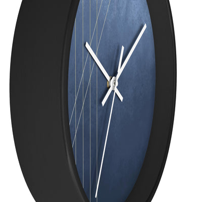 Moods in Blue-Gray Wall Clock