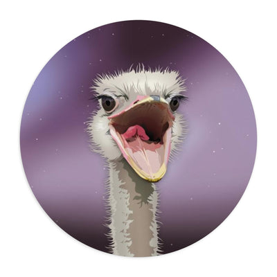 Ostrich Mouse Pad (two shapes)