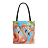 Flamingo tote bag