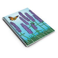 Butterfly in Flowers Notebook