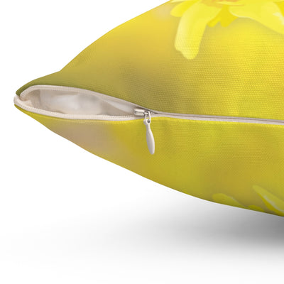 Pine Warbler Throw Pillow