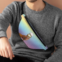 Ice Cream Fanny Pack. Fanny pack for summer with ice cream design.