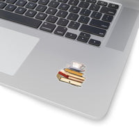 Biblio: Tea and Book Love Teacup Sticker