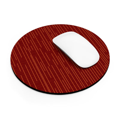 Vermillion Electric Mouse Pad (two shapes)
