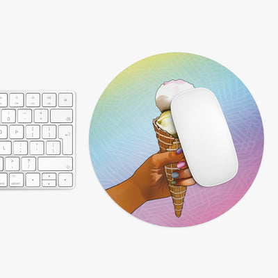Ice Cream Mouse Pad (two shapes)