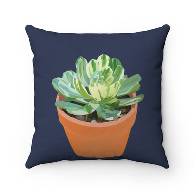 Succulent throw pillow