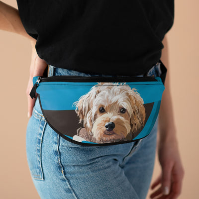 Golden Doodle Fanny Pack. Yorkipoo Fanny pack.